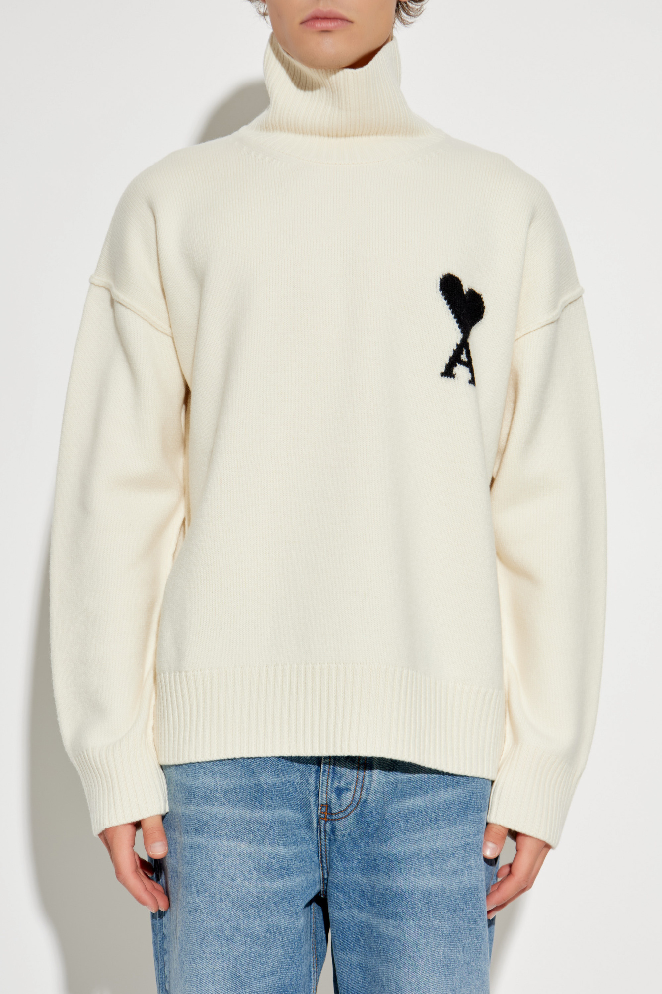 ★モンクレール×ami★セーター★ニット★ウール★ 新作☆【AMI】タートルネックセーター